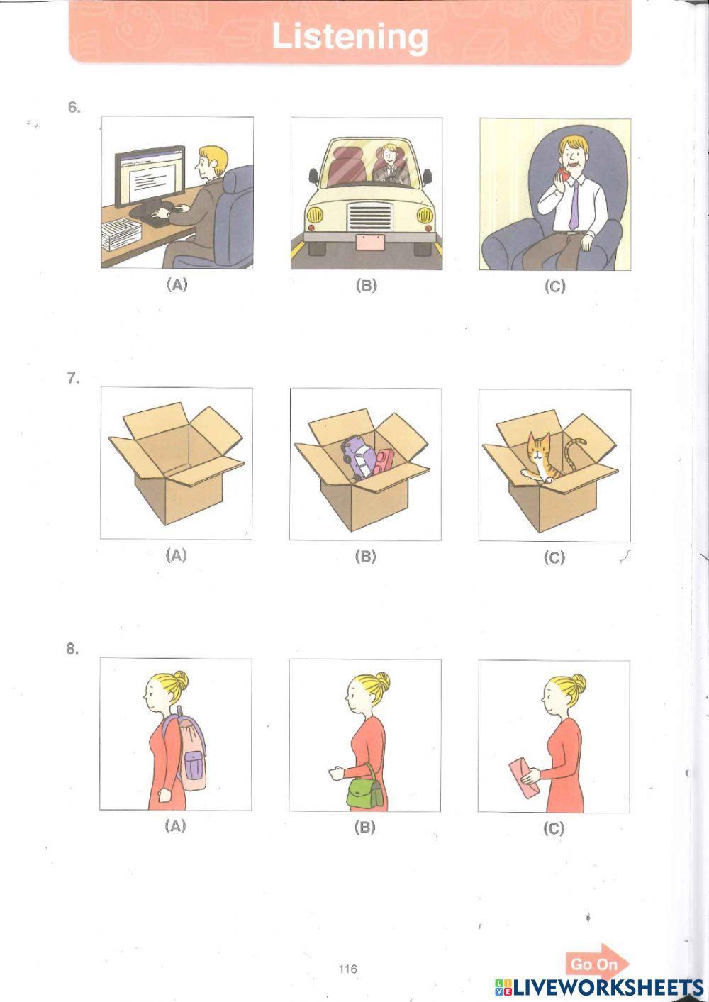 Toefl primary 1 Test Listening
