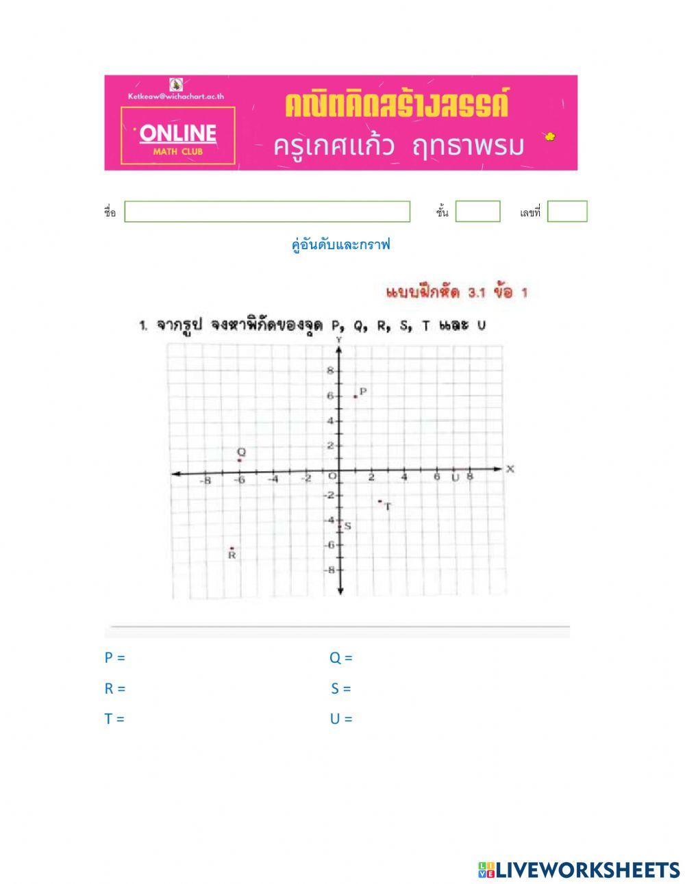 คู่อันดับและกราฟ