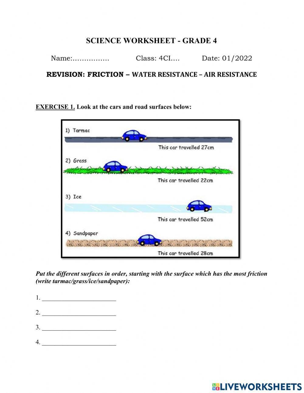 W21. Review friction