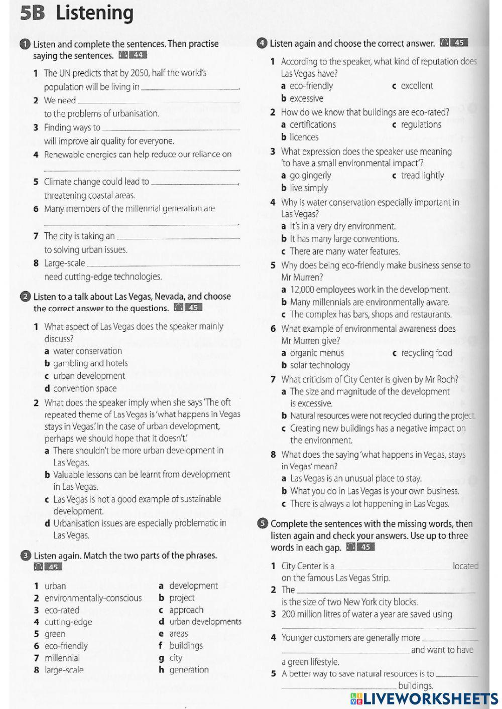 TRANSPORTATION - LISTENING (public)