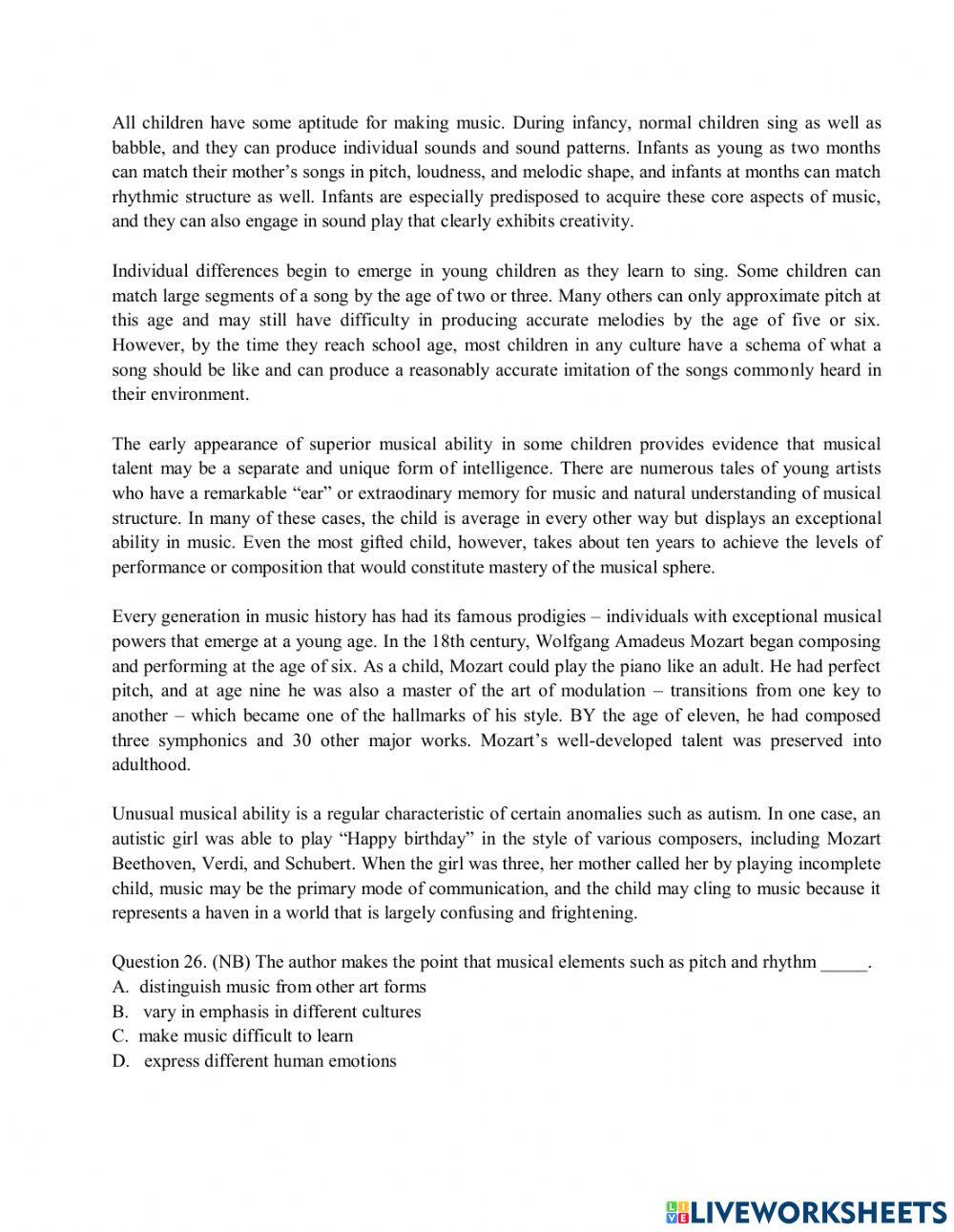 E10 - practice test 4