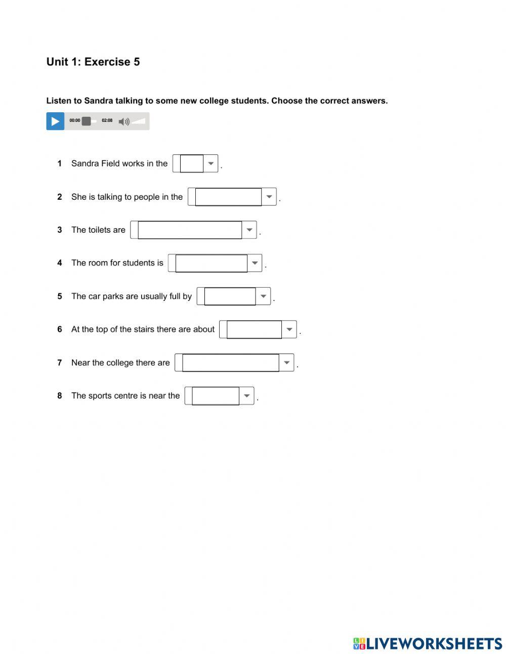 Mindset Foundation - Languague Builder Skills Modules - Unit 1 Ex5