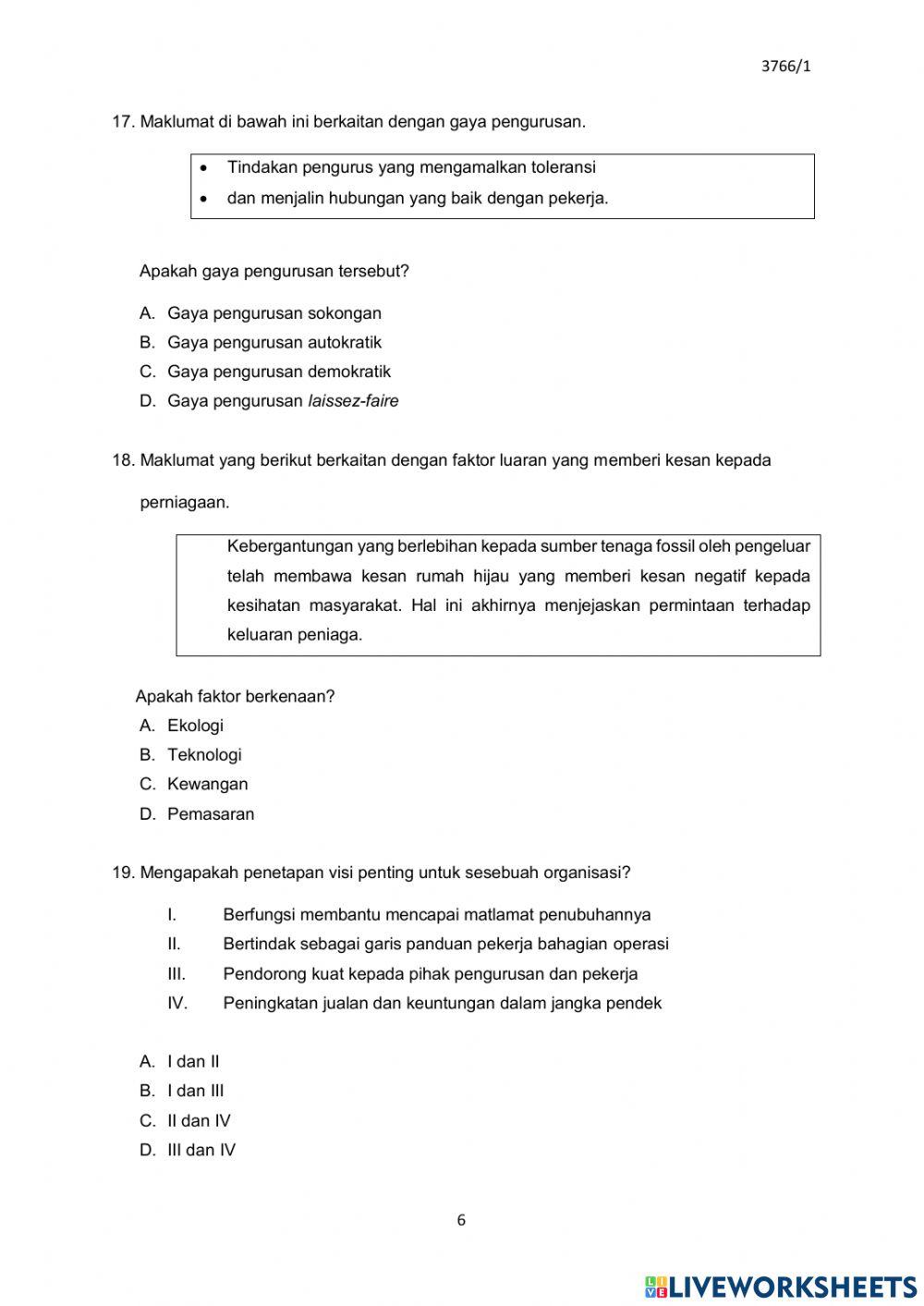 Percubaan spm melaka k1 (part1)
