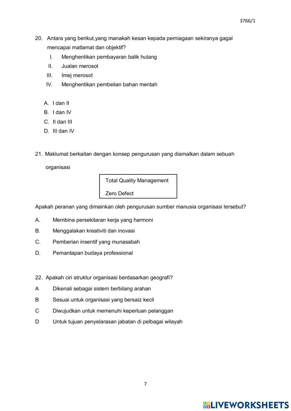 Percubaan spm melaka k1 (part1)
