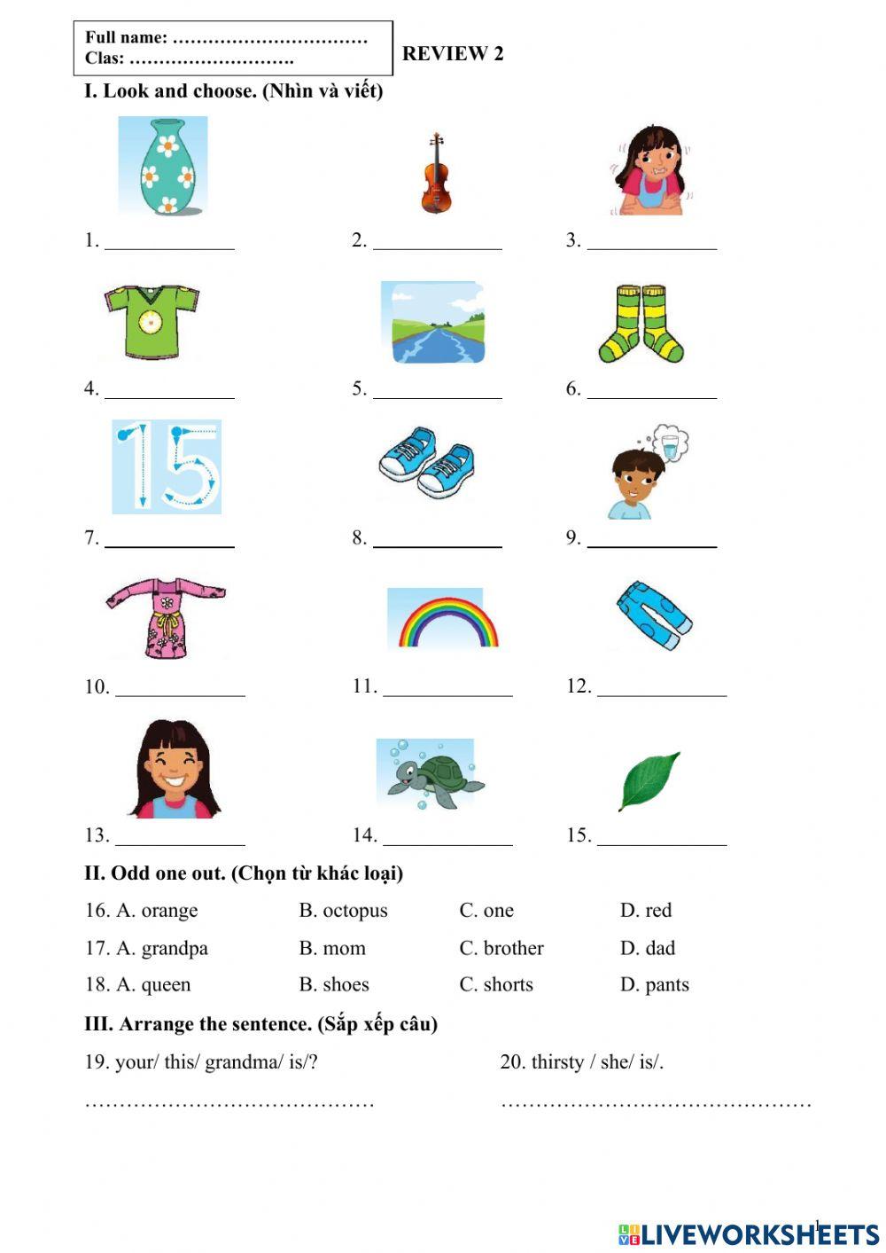 Lớp tiếng anh của miss ngân