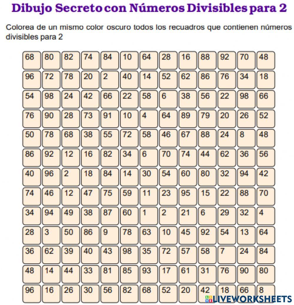 Divisibilidad entre dos