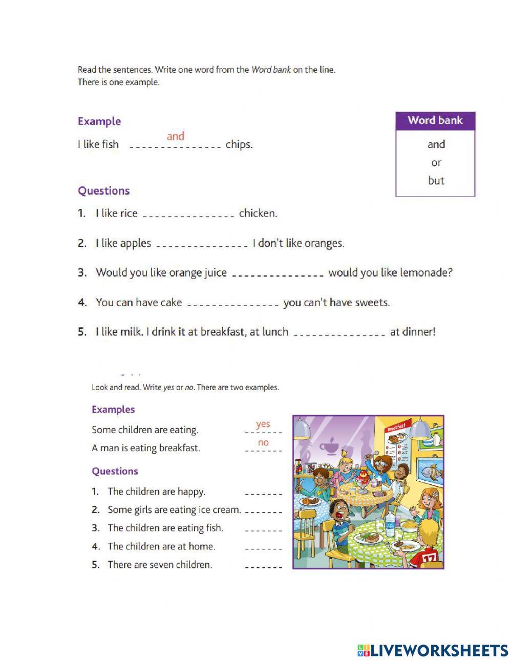PreA1 Starters Practice