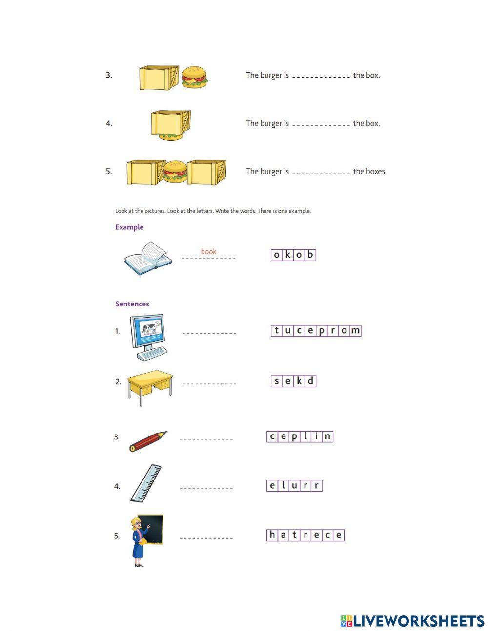 PreA1 Starters Practice