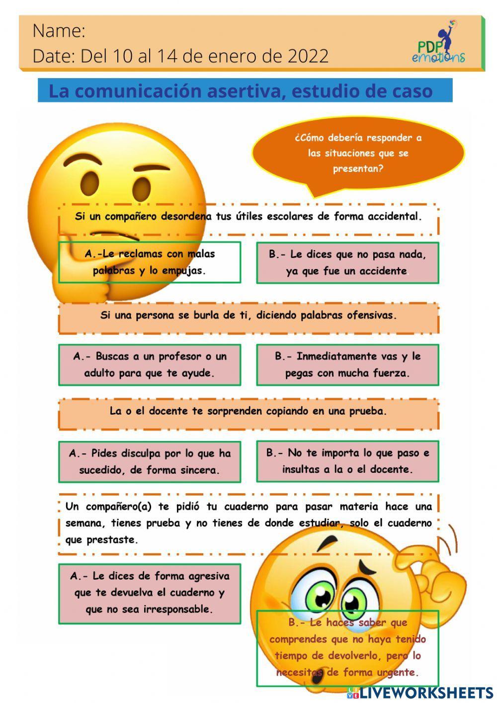 Comunicación asertiva