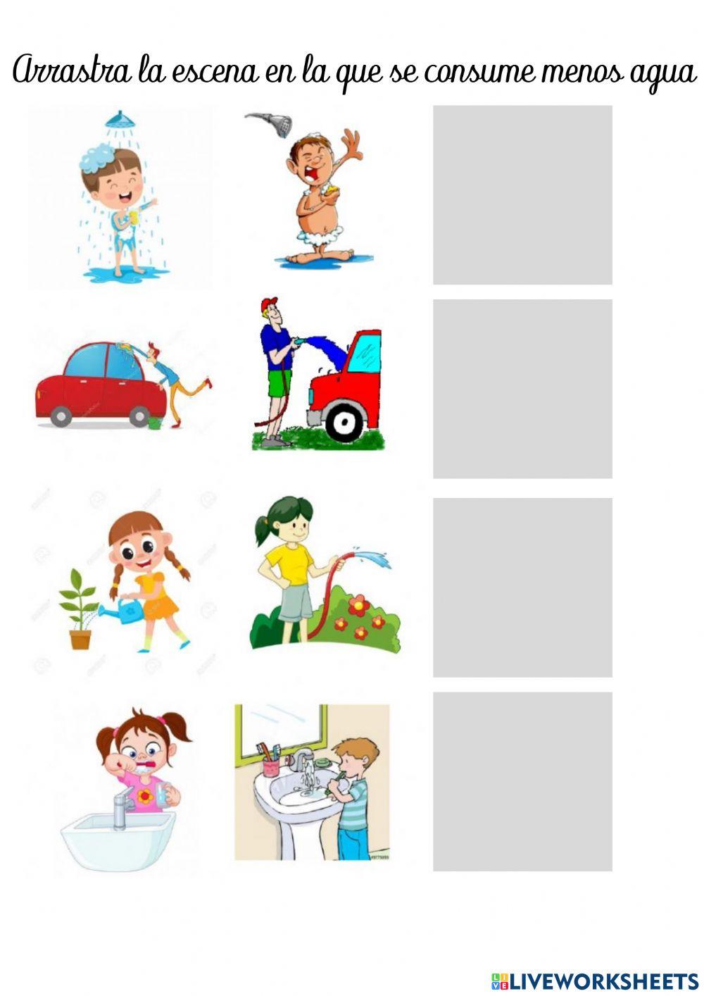 Desperdicio del agua