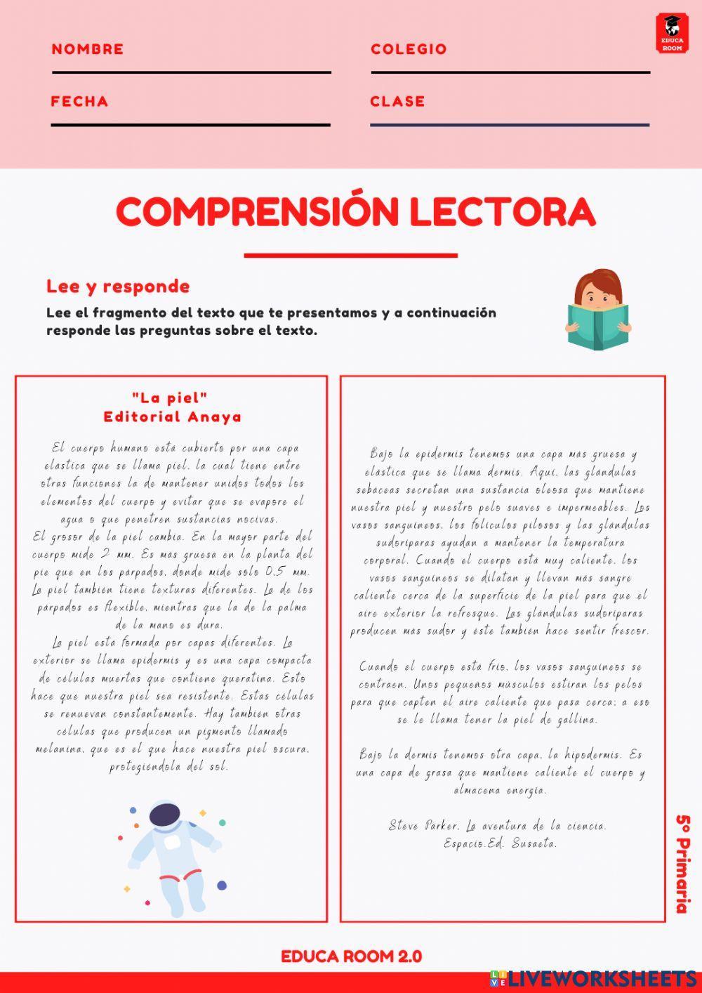 5º ud4 comprensión lectura lengua