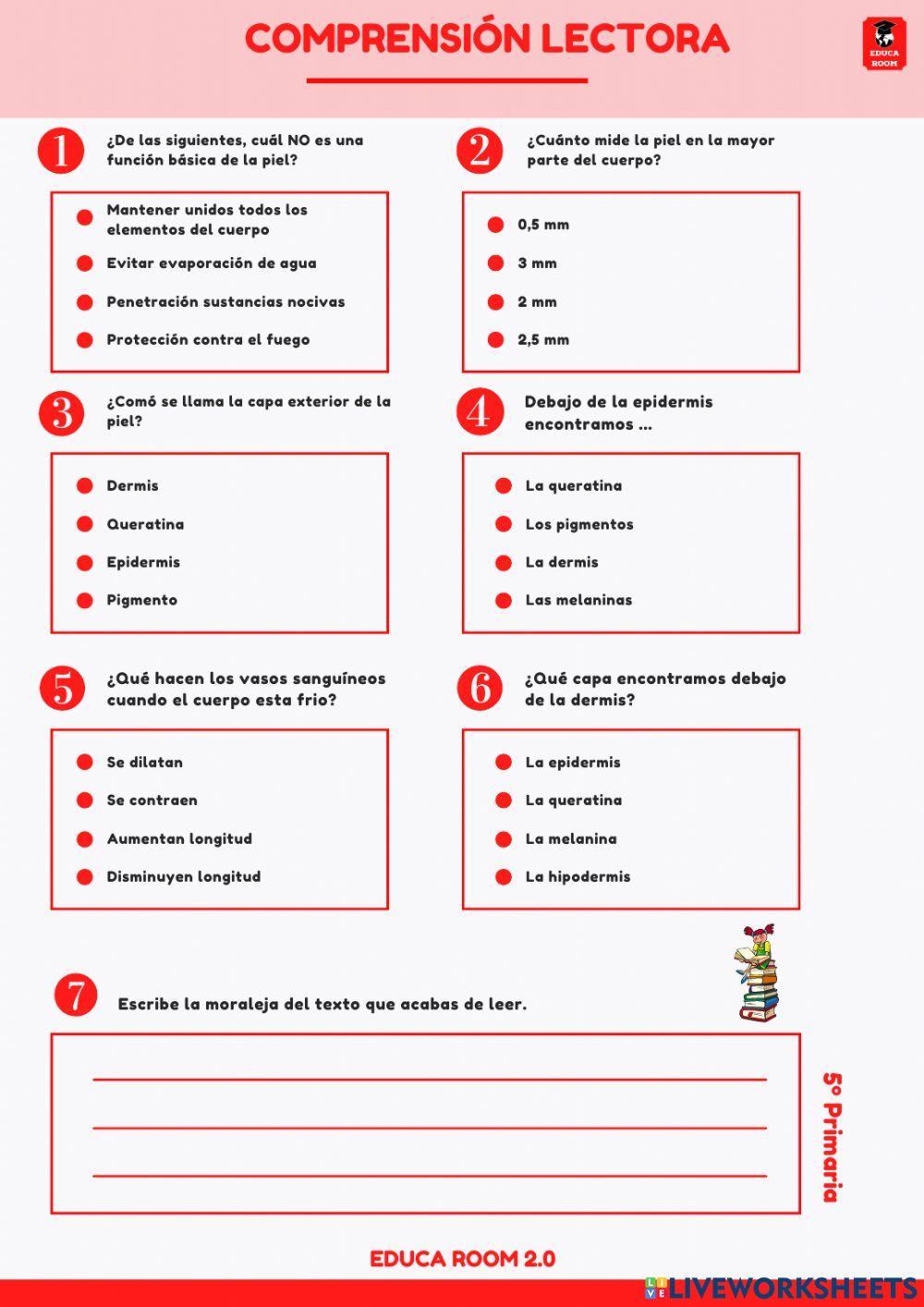 5º ud4 comprensión lectura lengua
