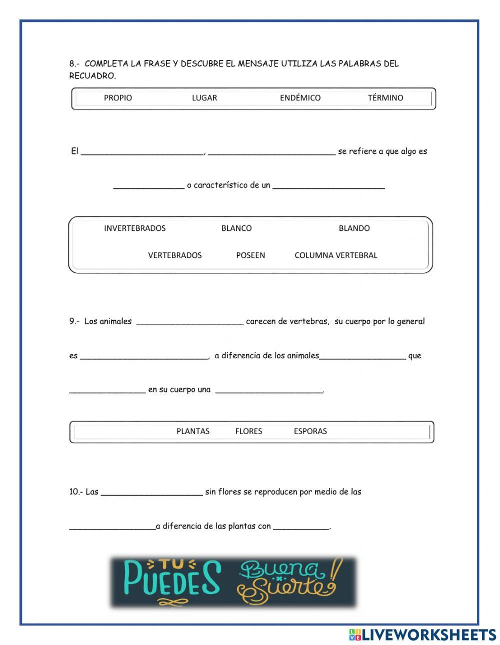 Formativa naturales u3