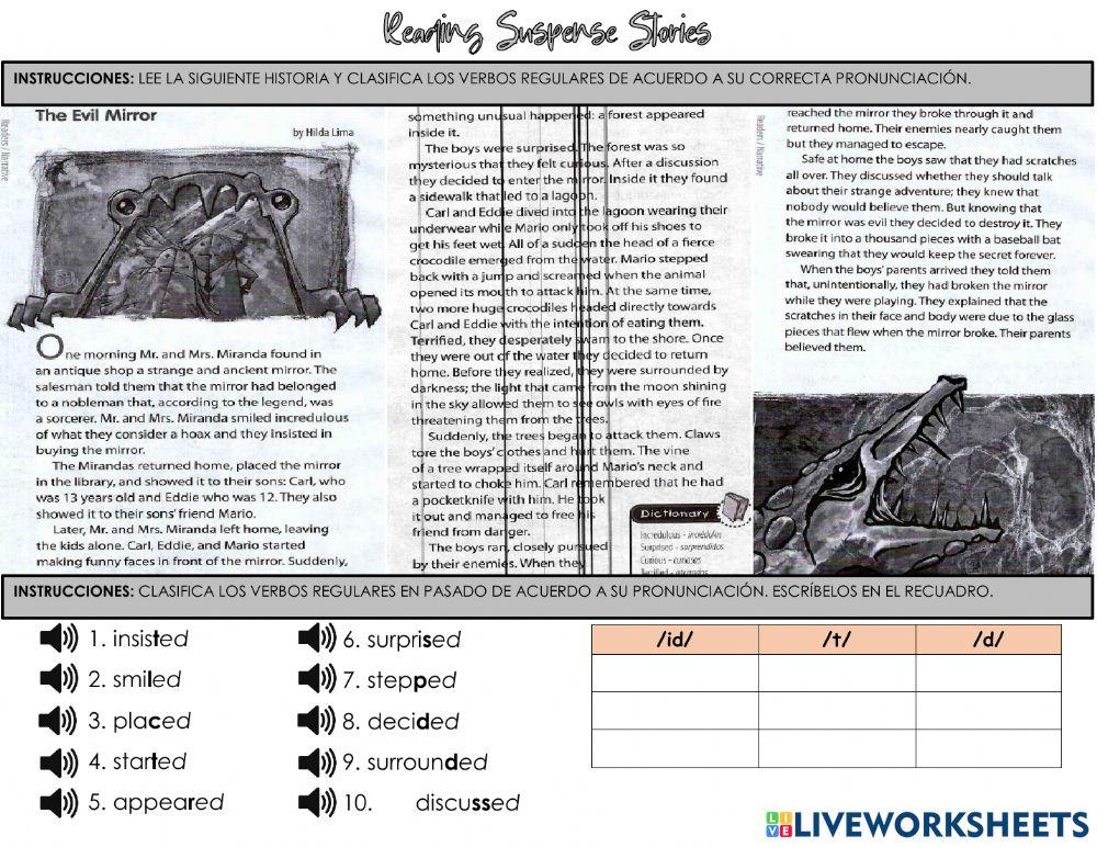 The Evil Mirror Story