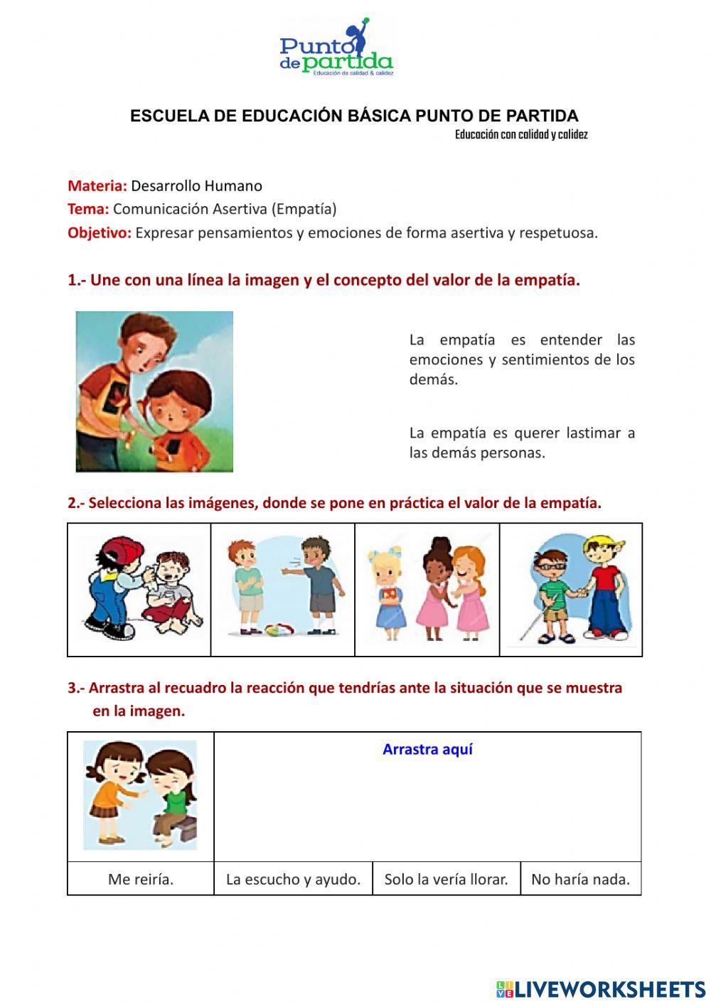 Comunicación Asertiva (Empatía)