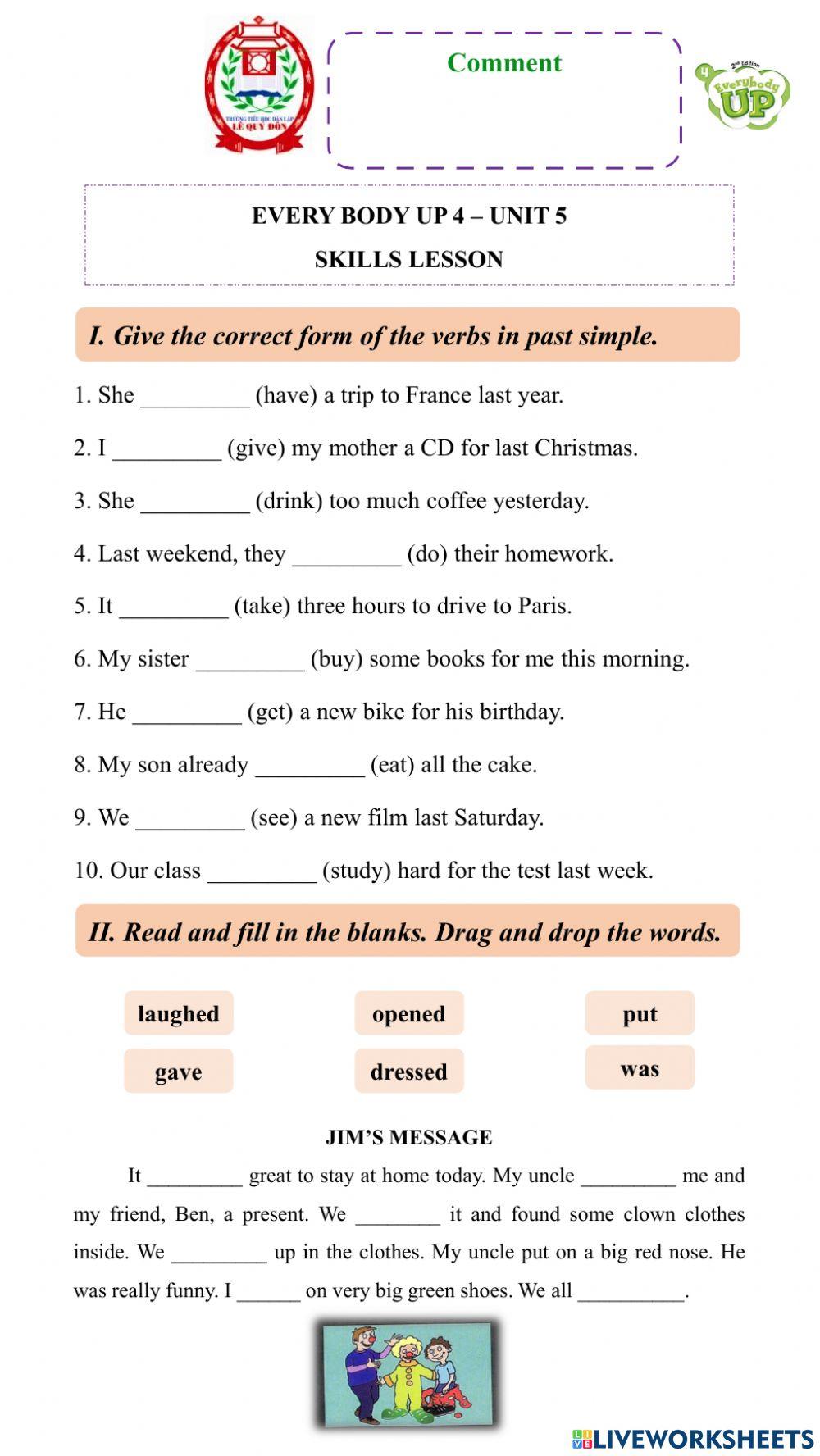 EU4-Unit 5-Skills Time