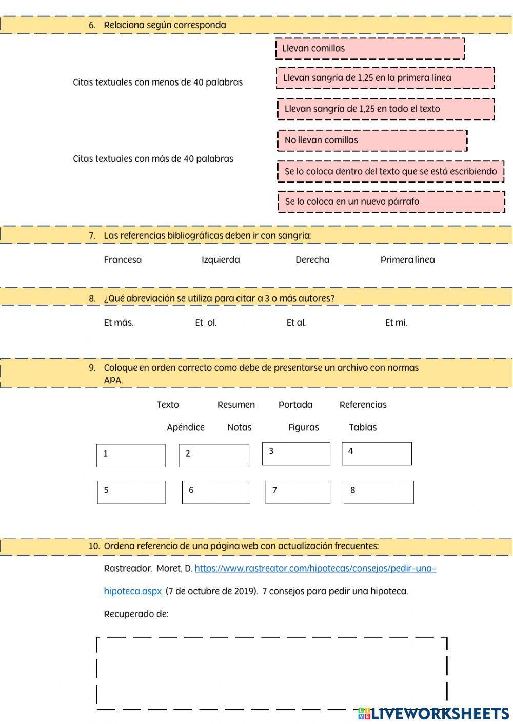Normas APA 7ma Edición