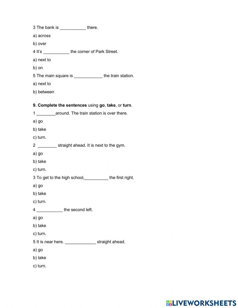 Ordinary test first semester 2021-2022