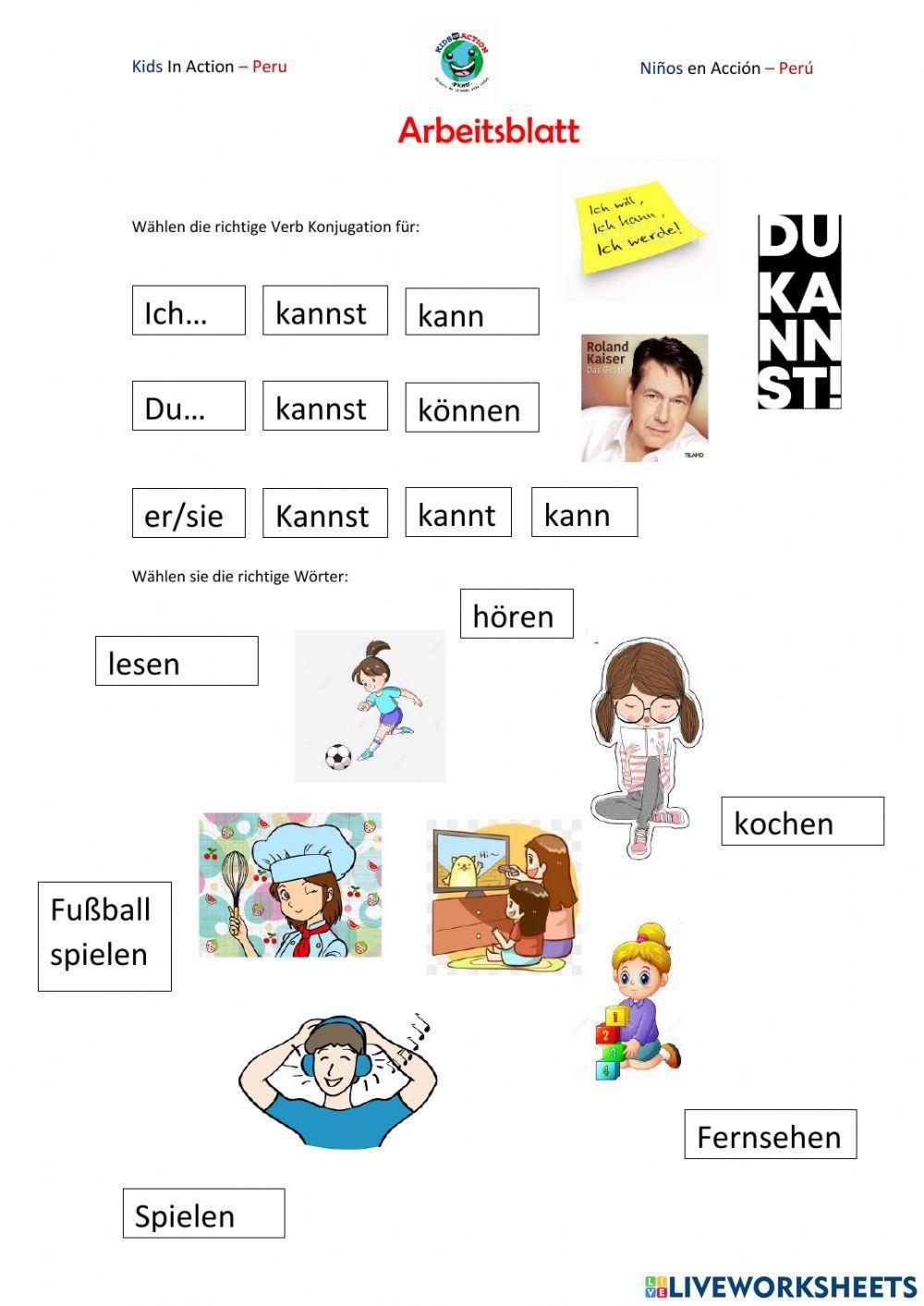 KINDISCH 1.5 - UNTERRICHT 1 - Ich-du-er-si-es kann