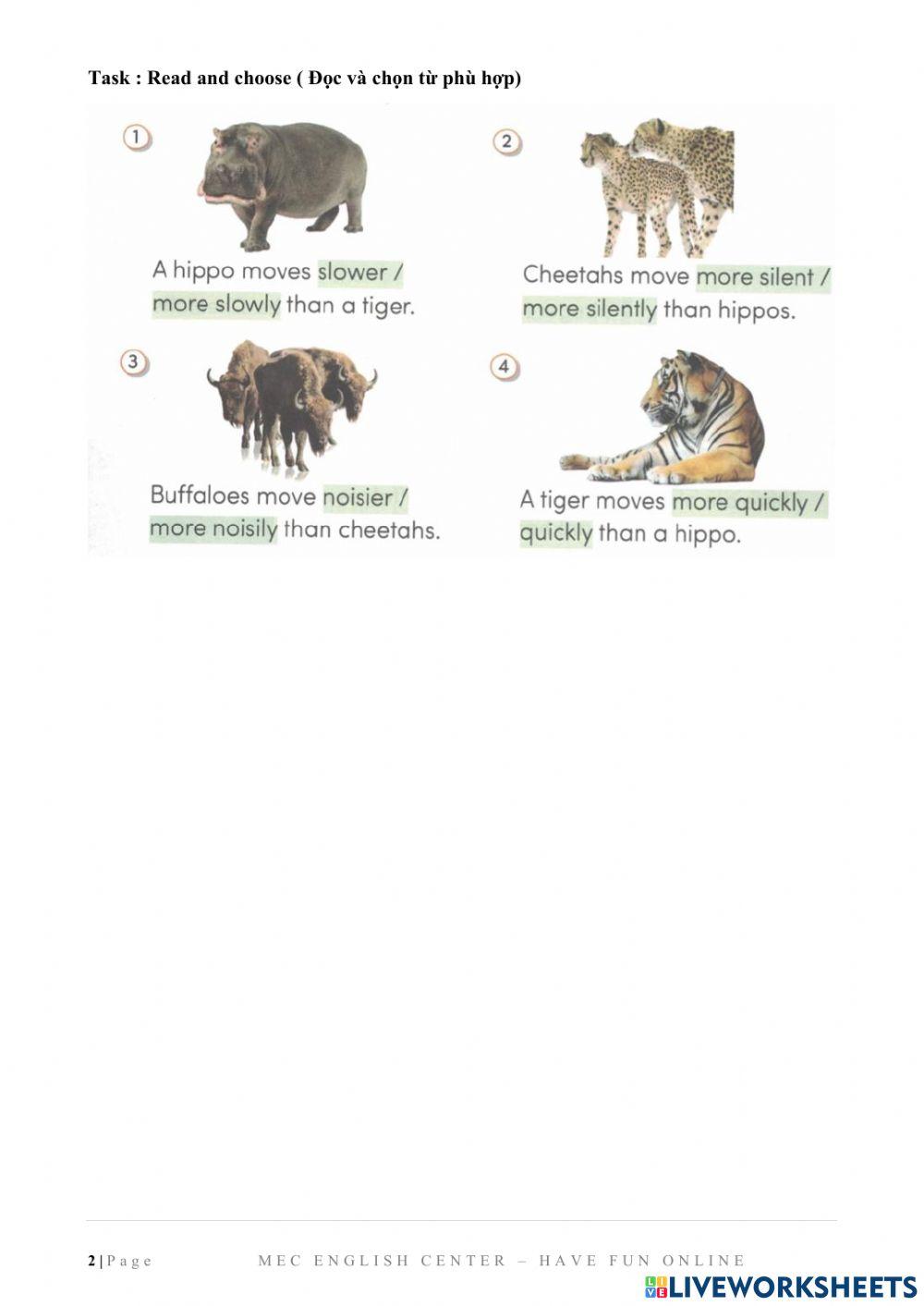 Movers 2B- Unit 3- Lesson 5