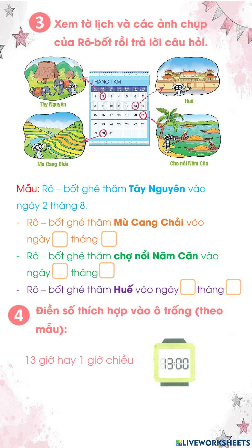 Phiếu cuối tuần 18 Toán