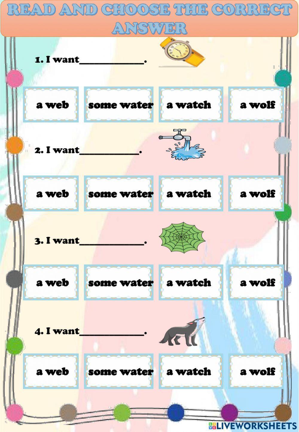 Opw1-letter W | Free Interactive Worksheets | 1774978