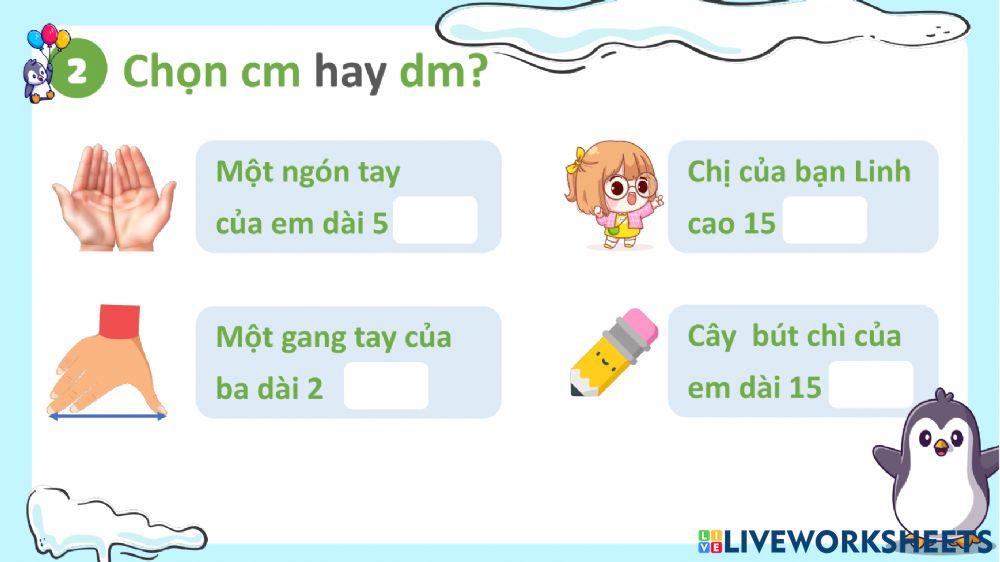 BTT2 - Tuần 17 - Ôn tập hình học đo lường