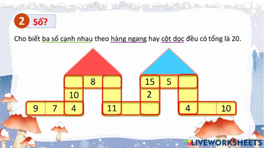 BTT2 - Tuần 17 - Ôn tập phép cộng trừ phần 1