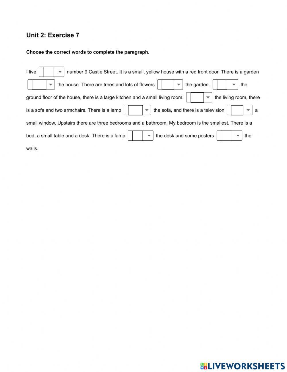 Mindset Foundation - Reading & Writing Skills Modules - Unit 2 Ex7