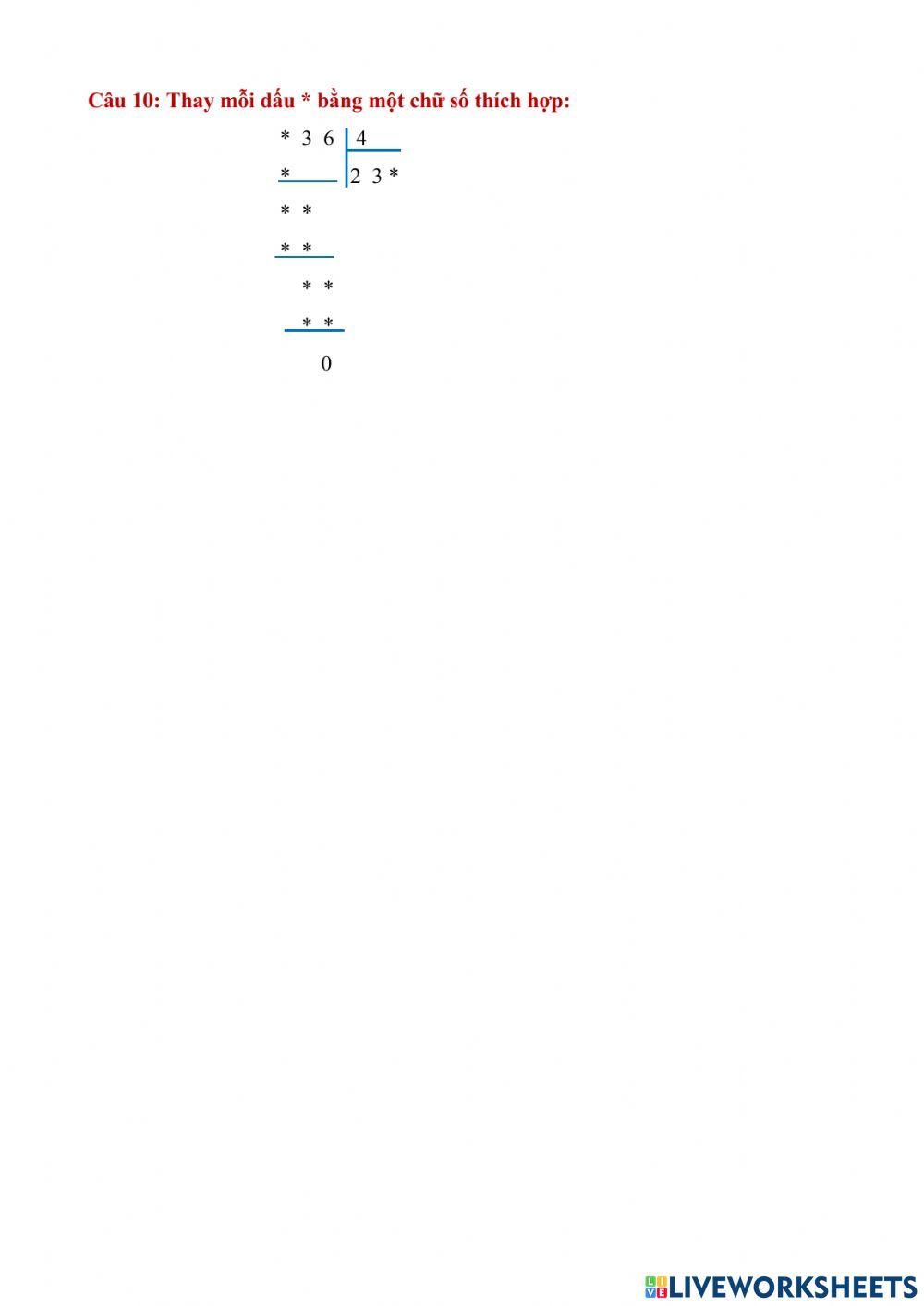 Đề kiểm tra toán cuối học kì 1 môn toán  đề 2