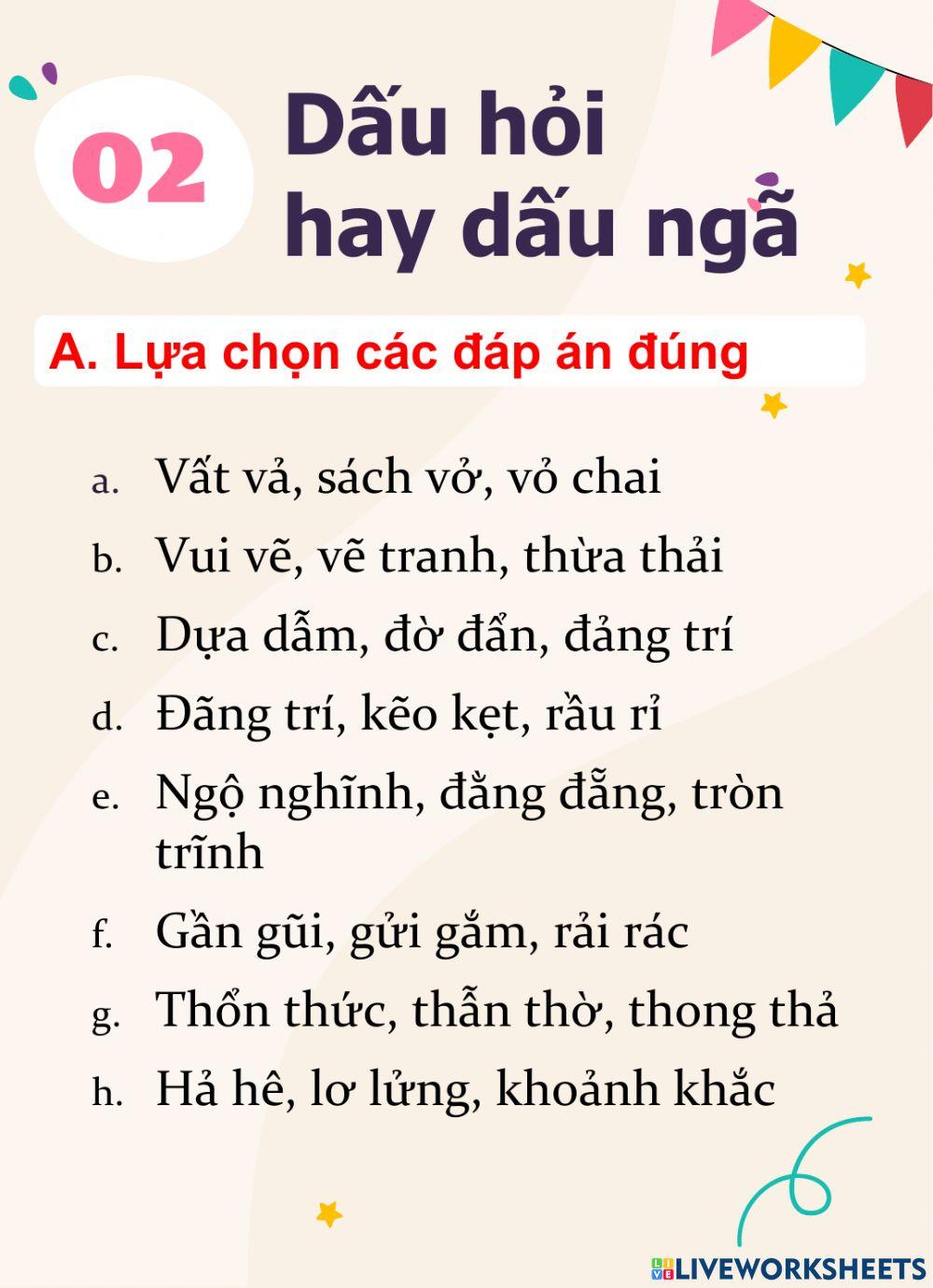 Phiếu học tập tiếng việt 4 cuối tuần 6