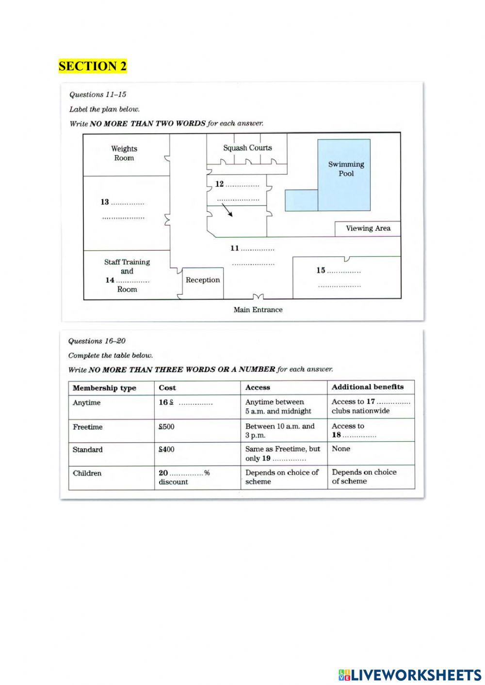 Theme 5 - listening test