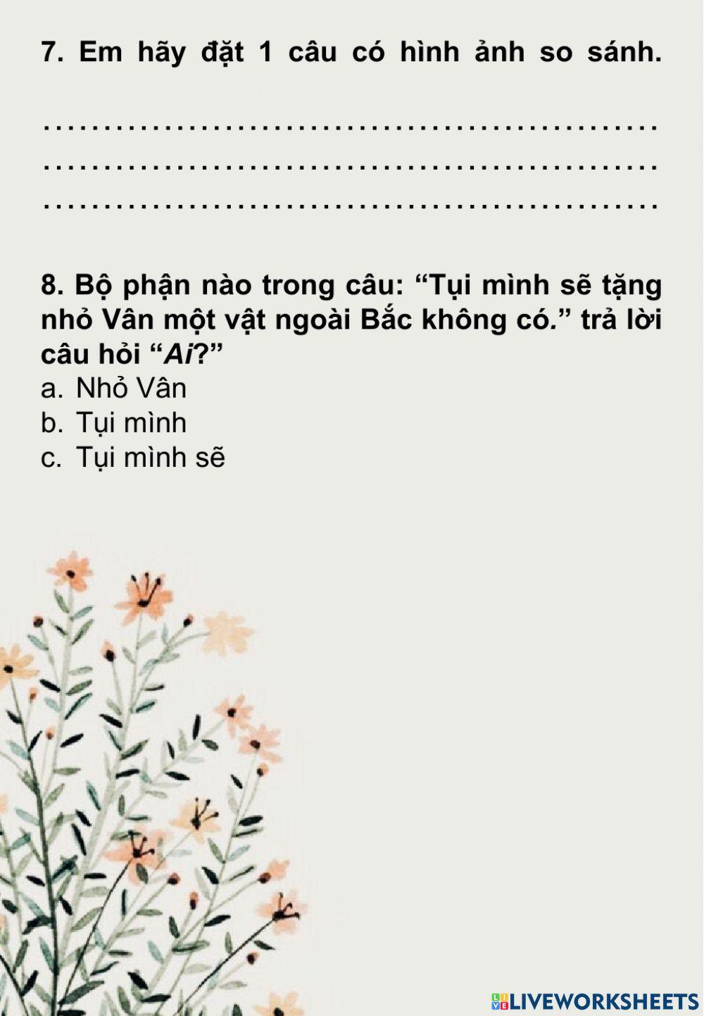 Tập đọc-Nắng phương Nam