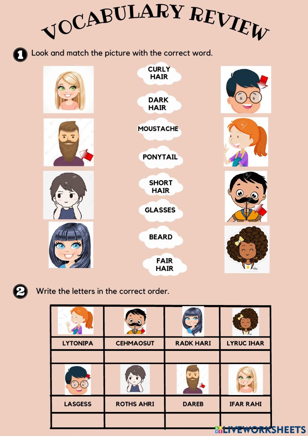 Vocabulary of descriptions