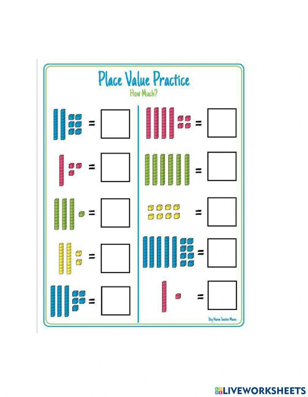 Counting Worksheet online activity | Live Worksheets