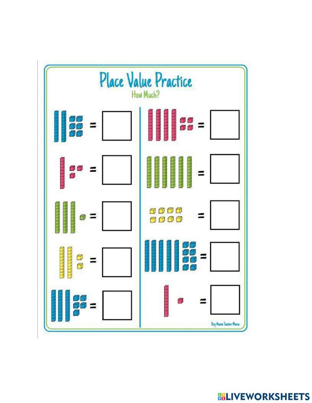 Counting Worksheet