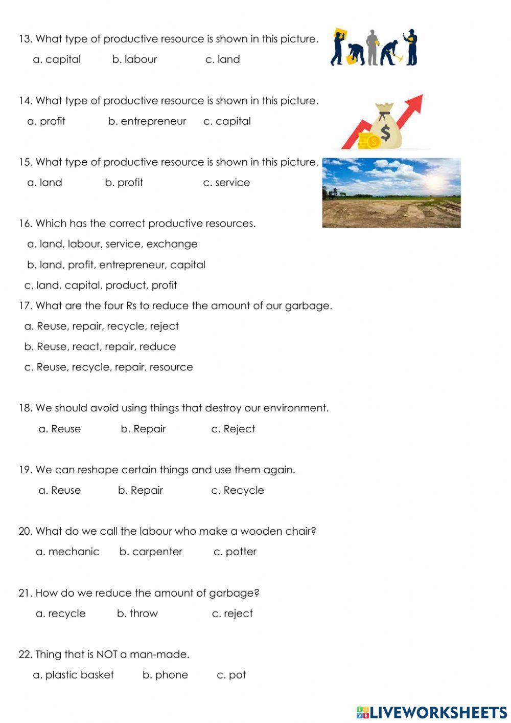 Social Studies-Riview