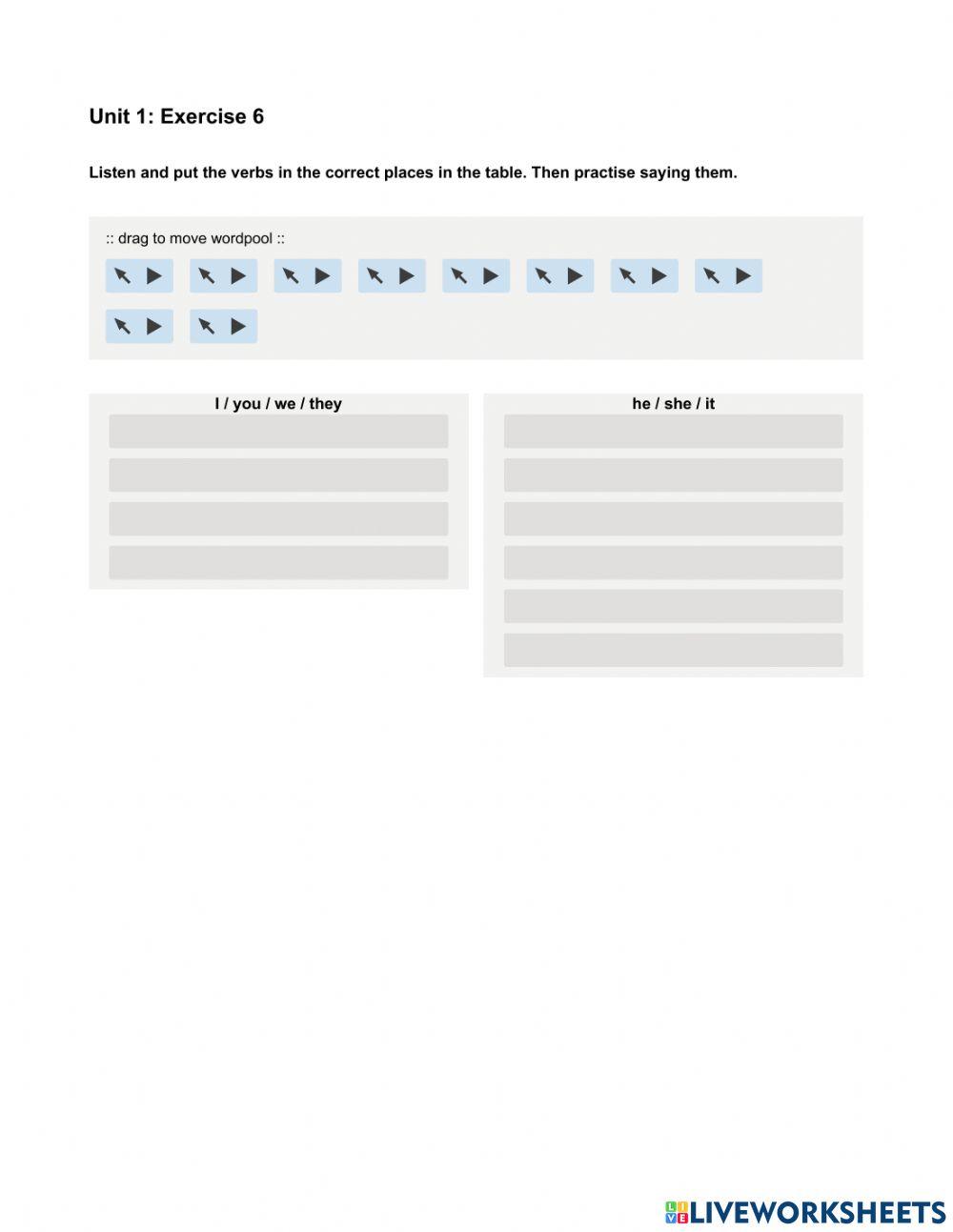 Mindset Foundation - Listening & Speaking Skills Modules - Unit 1 Ex6
