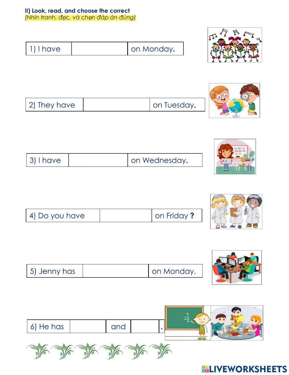 Clothes & Classes (HO2-Review)