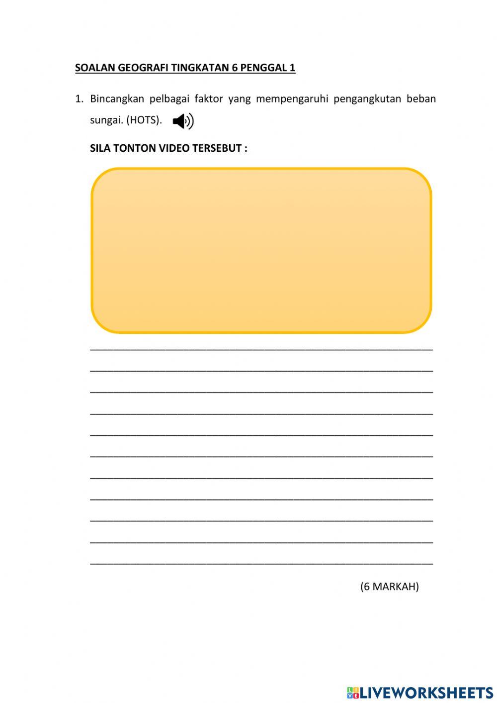 Pemendapan pengangkutan beban sungai