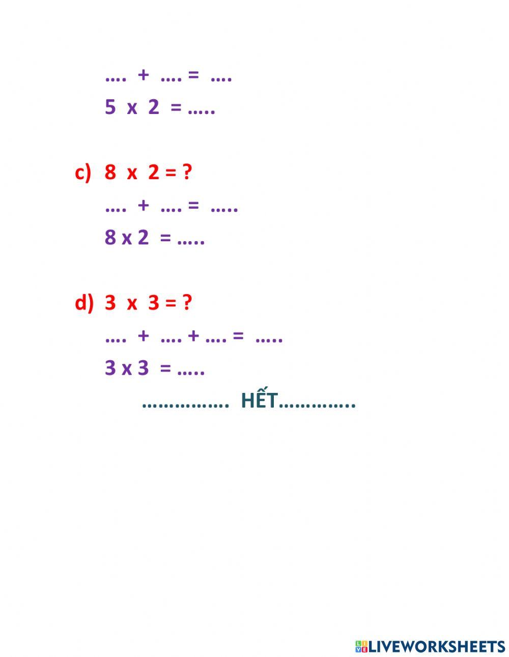 Phép nhân tuần 19