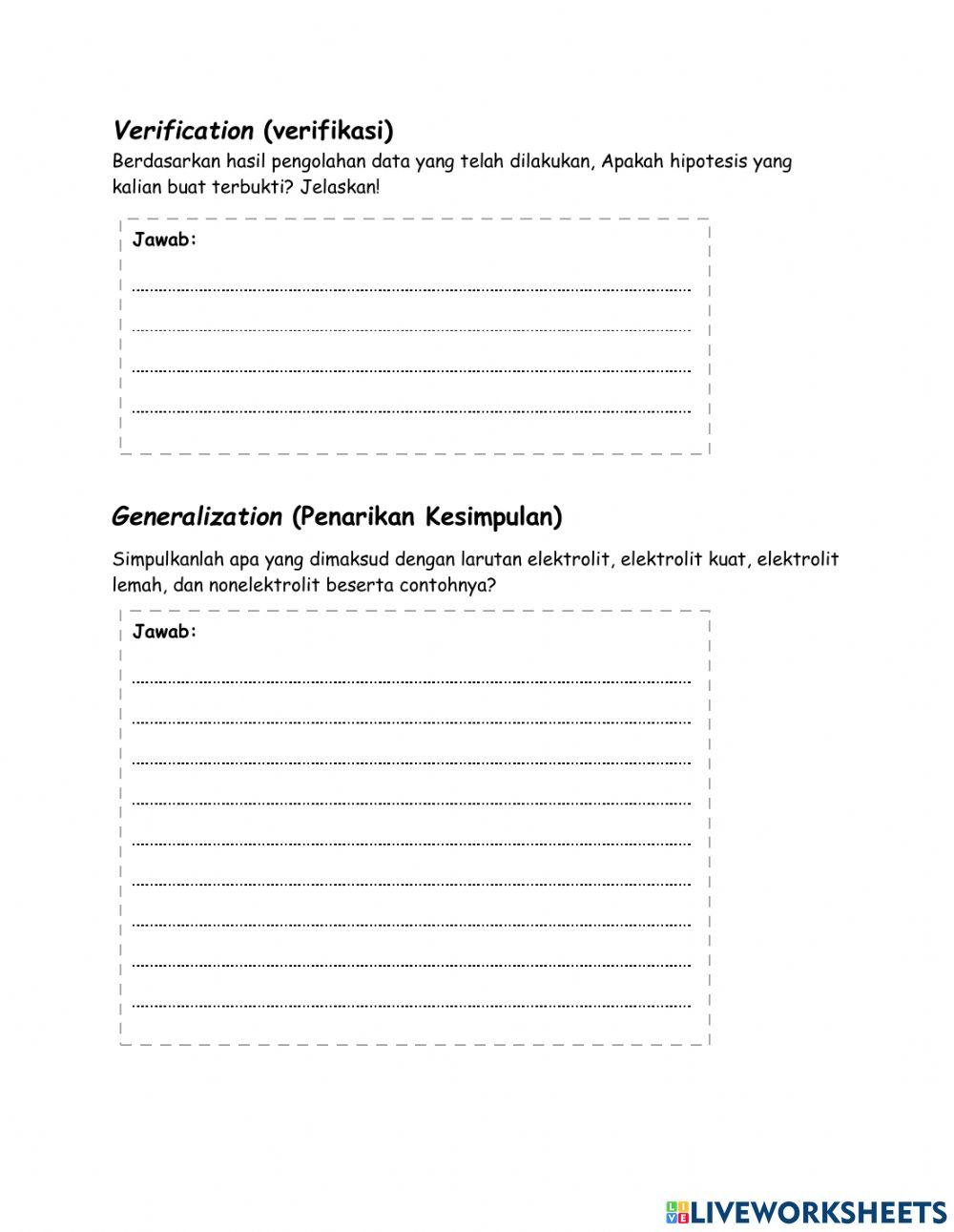 Larutan Elektolit dan Nonelektrolit