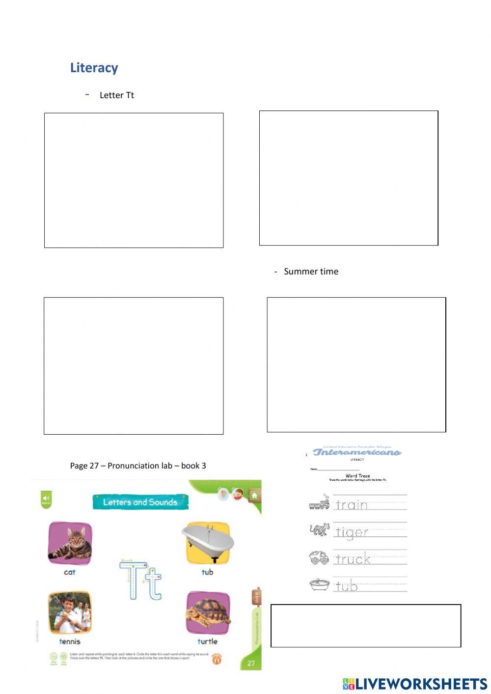 Weekly activities 34