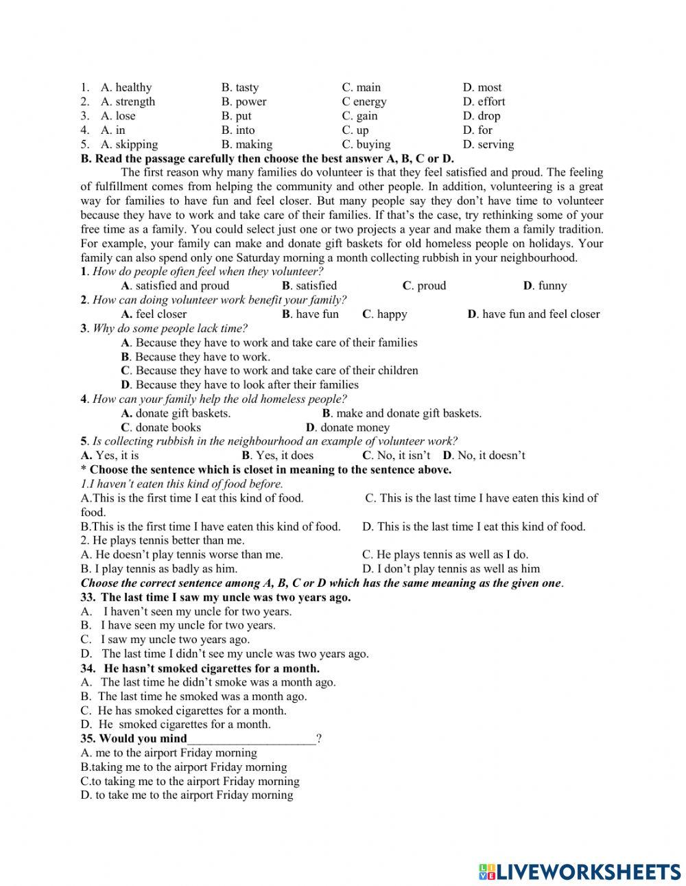 Đề thi thử hk1 lớp 7 td