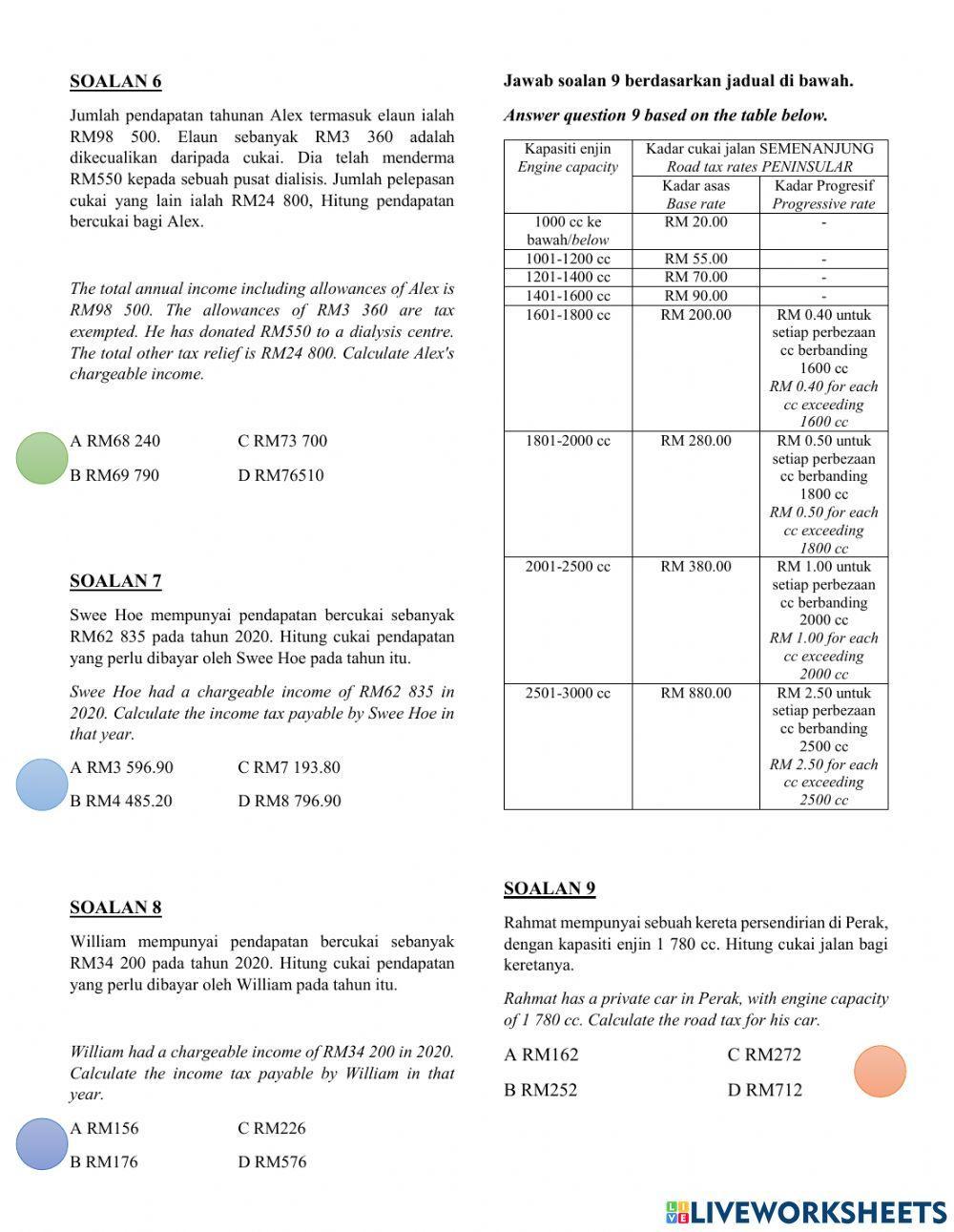 Bab 4 matematik pengguna(percukaian) Bab 4 matematik pengguna(percukaian)