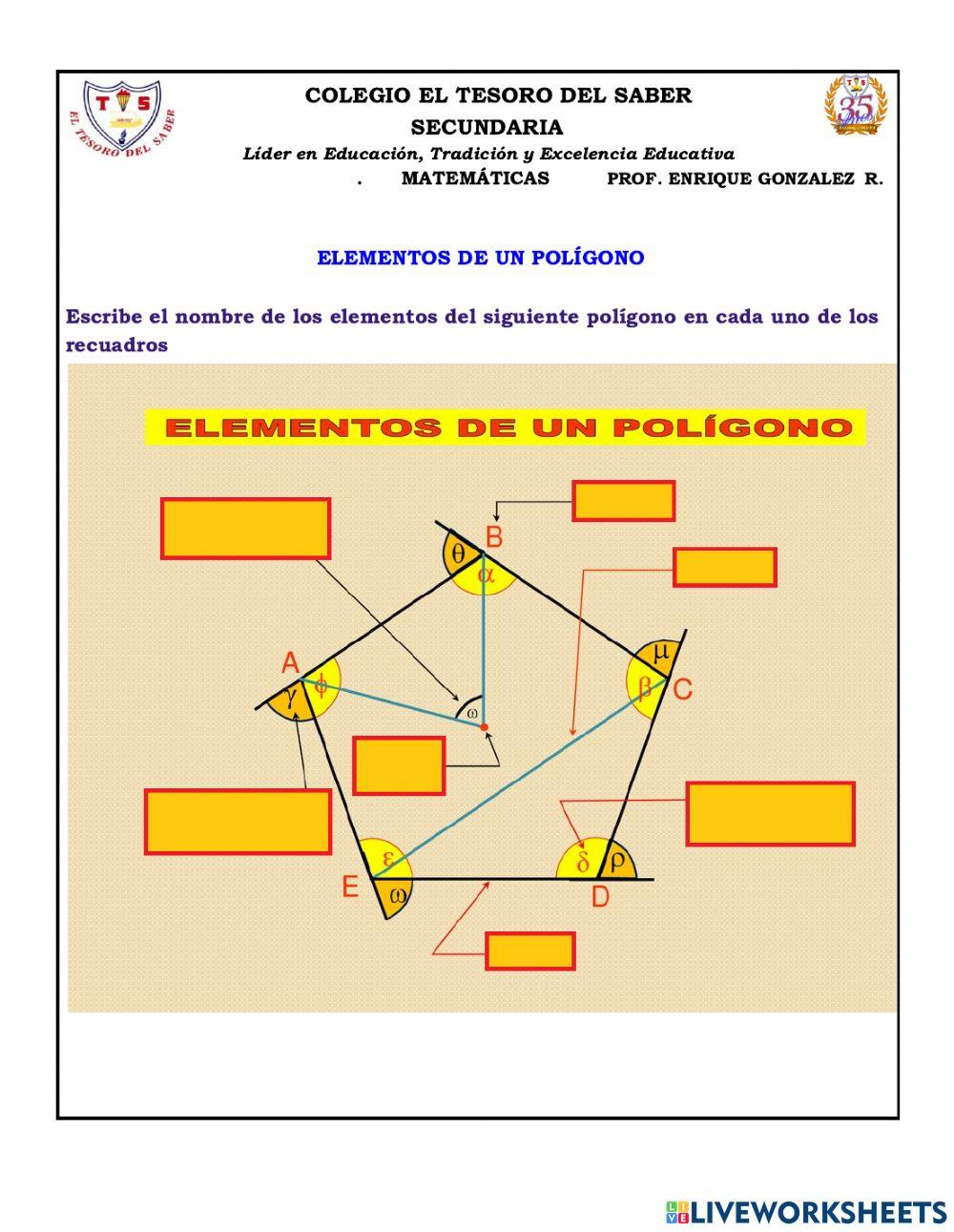 Elementos de polígonos