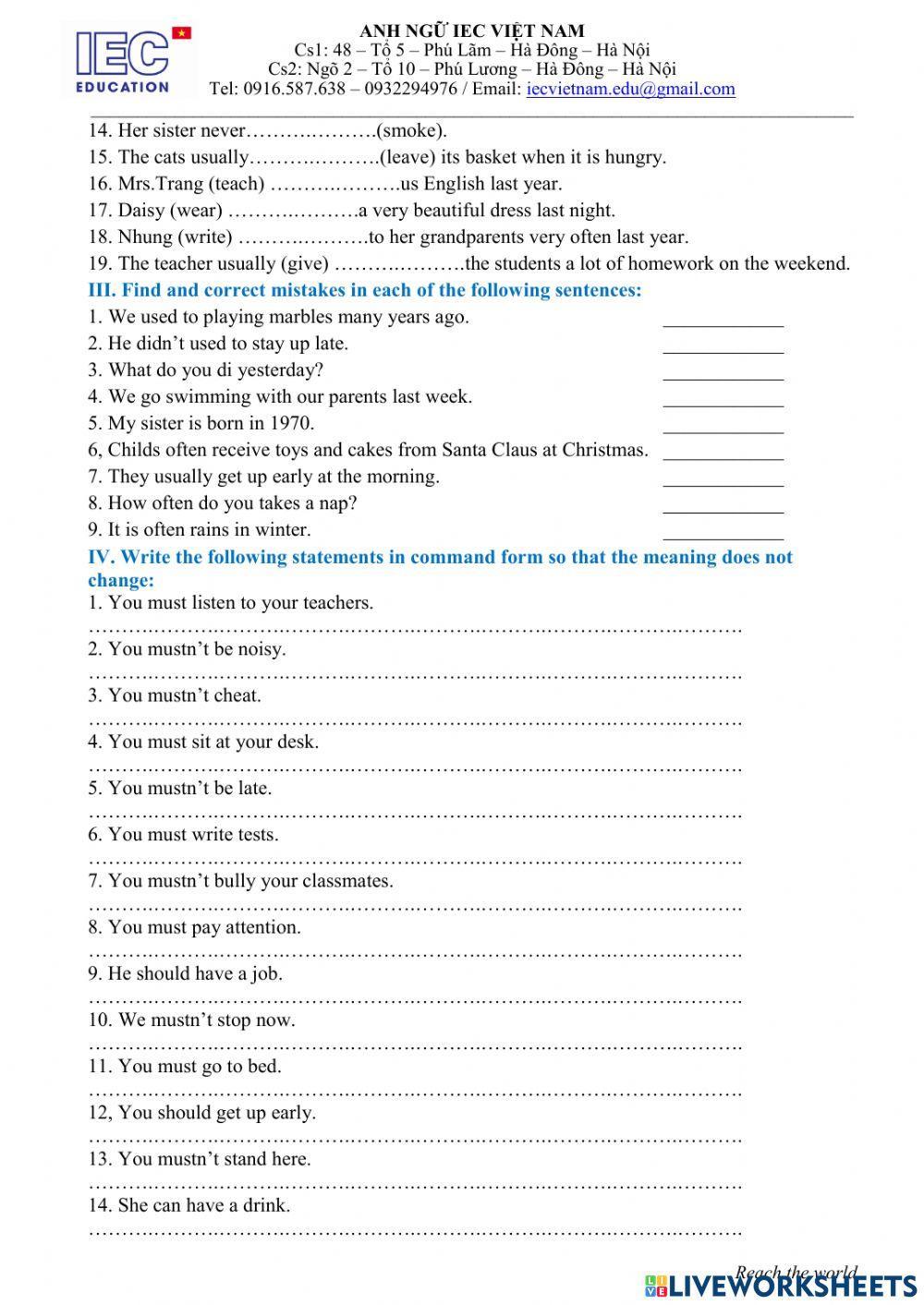 Unit 8: Sports And Games