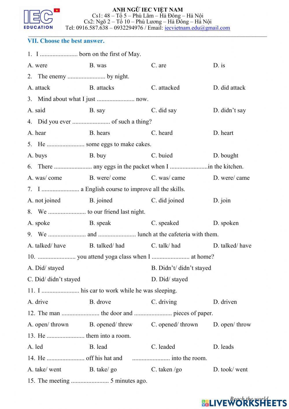 Unit 8: Sports And Games