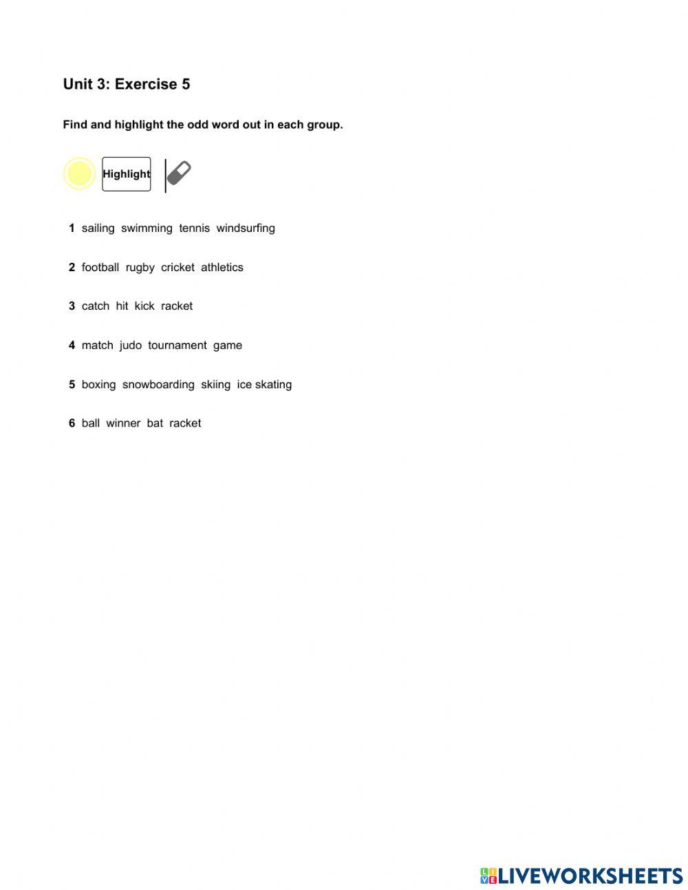 Mindset Foundation - Grammar & Vocabulary Skills Modules - Unit 3 Ex5