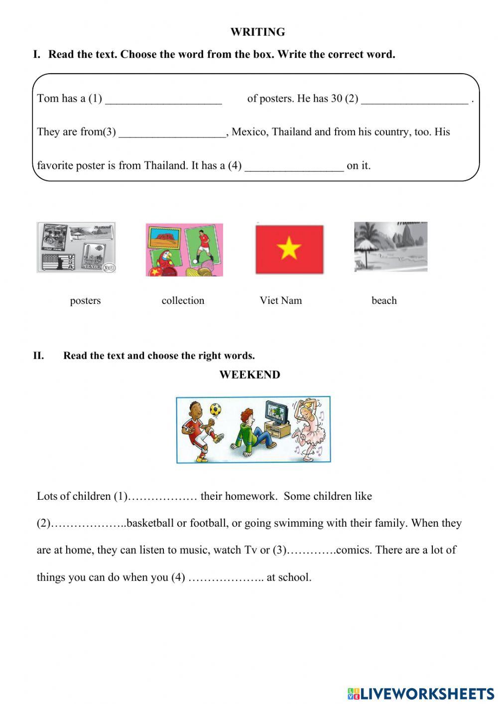 Review for 1st term test